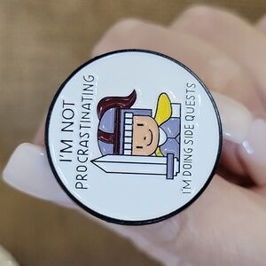 PROCRASTINATION PIN